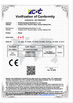 China Wenling Songlong Electromechanical Co., Ltd. certificaten